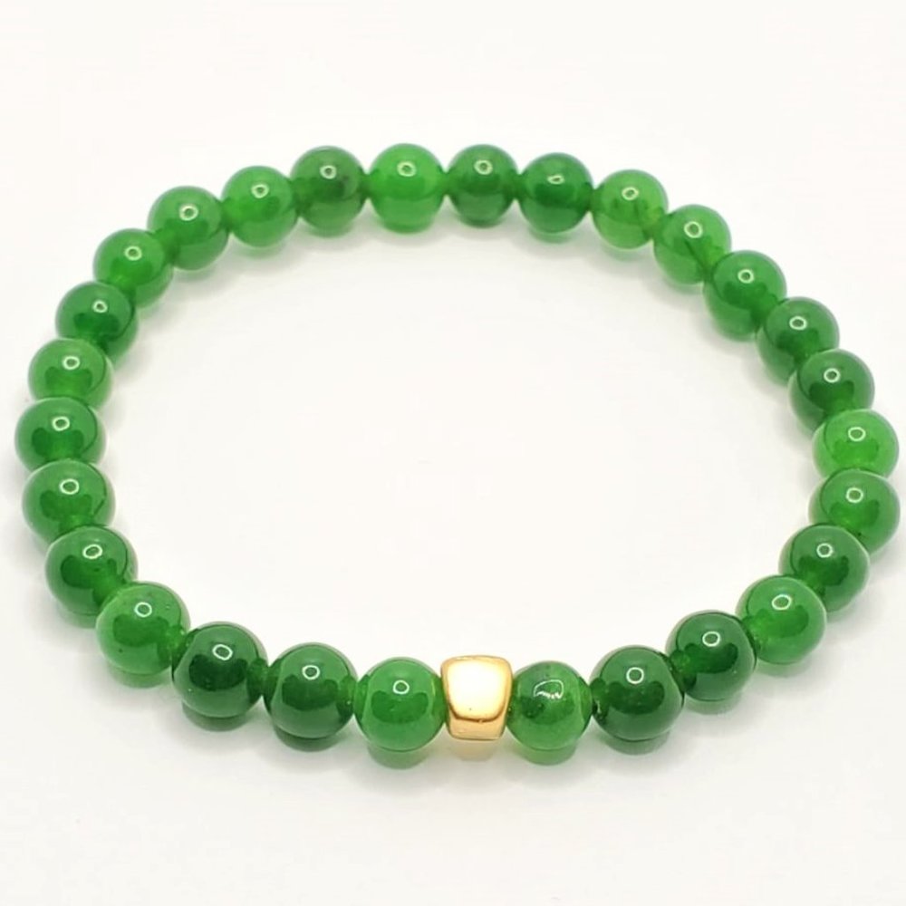 Abundance bracelet Genuine Jade beaded bracelet